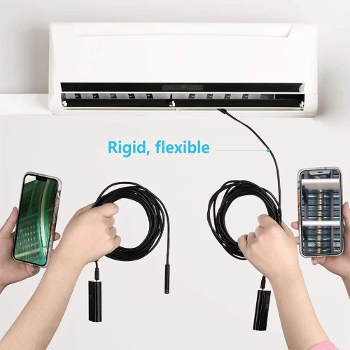 Caméra Endoscope WiFi 8mm  Inspection pour Smartphone avec LED