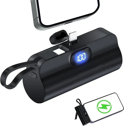 Power Bank Mini Anker 10W  5000mAh, Portable et Ultra Compacte