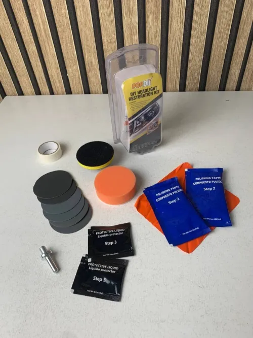 Solution de Rénovation Phare  Anti-Rayures et Anti-Jaunissement