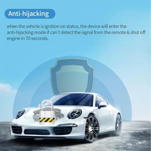 Système Antivol Antidémarrage Voiture Intelligent  Blocage Automatique du Moteur
