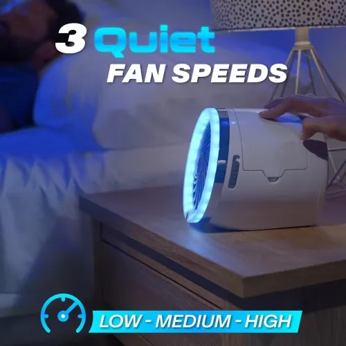 Climatiseur Portable Compact  Refroidissement à Glace avec Ventilateur Jet
