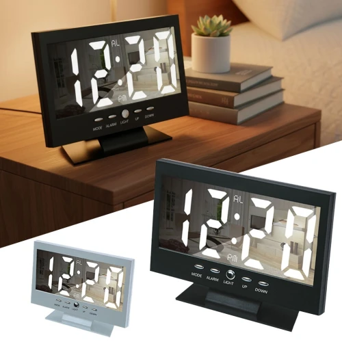 Réveil LED Miroir DS-8082L Design Moderne et Fonctionnel
