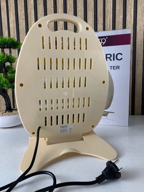 Radiateur Quartz 800W 2 Modes de Chauffage avec Interrupteur de Sécurité