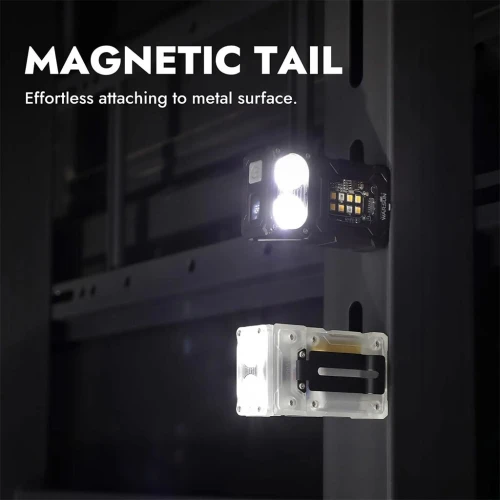 Lampe Clip Haute Luminosité  Pour Chapeau avec Fixation Magnétique