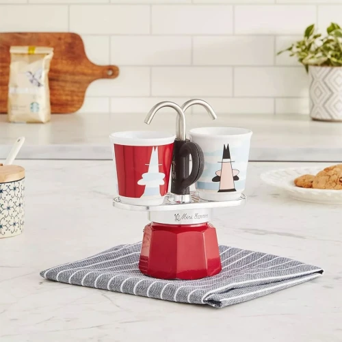 Cafetière 2 Tasses avec 2 Fontaine ماكينة تحضير القهوة