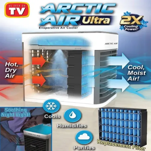 Refroidisseur Portable ARCTIC AIR ULTRA X2 V1  Ventilation et Confort