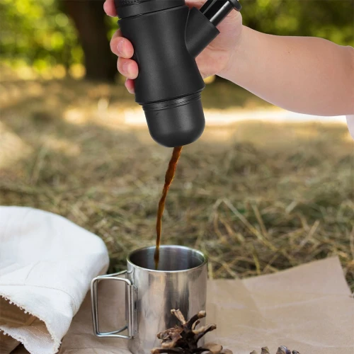 Cafetière Expresso Mobile Idéale Voyage, Camping et Plein Air