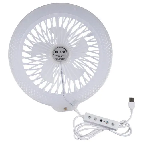 Ring Light RGB avec Ventilateur Intégré  Support Ajustable