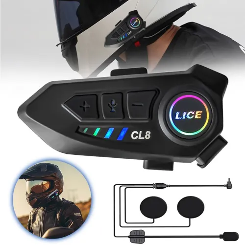 Dites Adieu au Bruit du Vent  Micro Moto CL8 avec Réduction Active