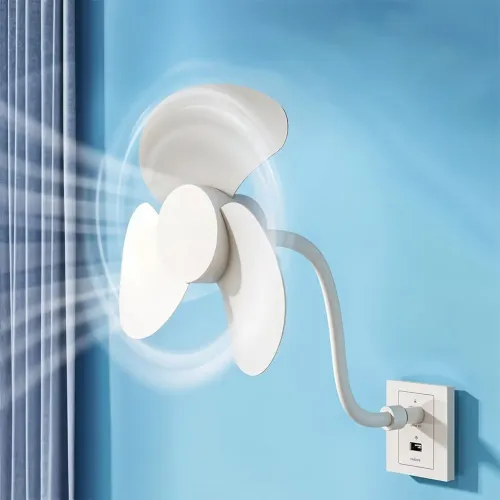Ventilateur Rechargeable 360  Format Compact pour Bureau et Voyage