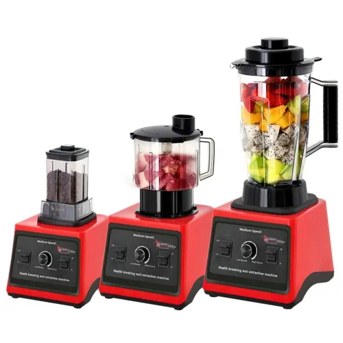 Mixeur Blender Multifonction Soni Five 7500W - 8 Lames Inox Ultra Résistantes