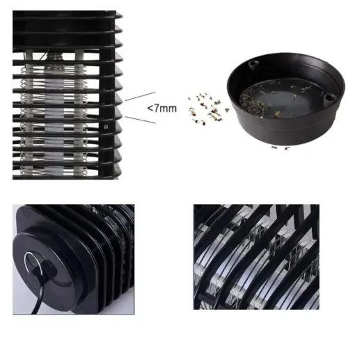 Lampe UV Anti-Insectes  Lanterne Piège Électrique