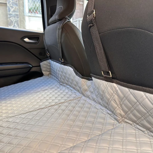 Matelas de Voiture Pliable avec Sangles Solides pour Siege Arrière
