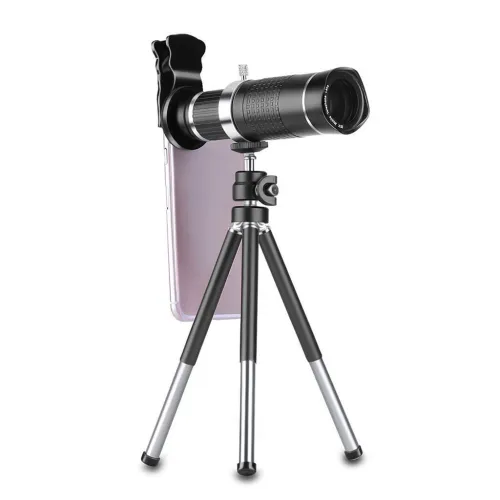 Téléobjectif 20x pour Mobile  Zoom Optique + Trépied