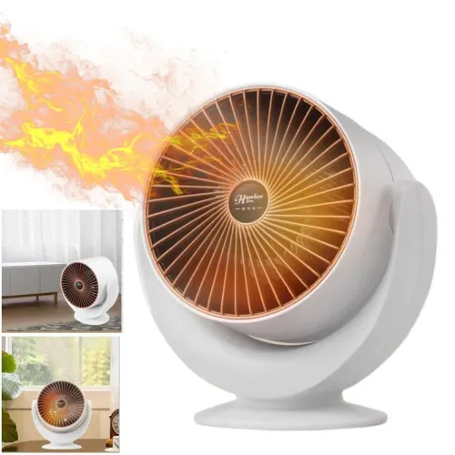 Mini chauffage électrique 800W  Soufflant pour pièces et bureaux