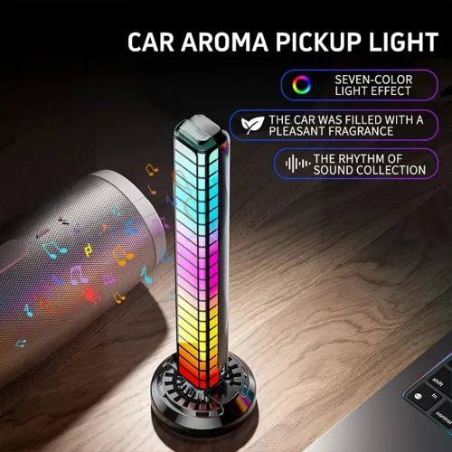 Lampe Voiture RGB avec Humidificateur et Musique 1pcs