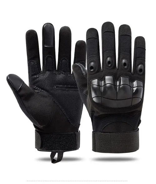 Ensemble Moto 3en1  Gants Tactiques + Capuchon Imperméable + Cagoule Gratuite