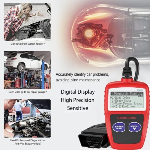 Outil Scanner de Diagnostic Automobile Haute Performance  أداة تشخيص السيارة عالية الأداء