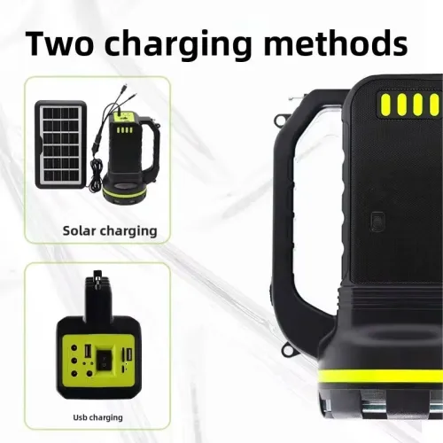 Kit Solaire dÉclairage avec Haut-Parleur Bluetooth GDLITE GD-2000A
