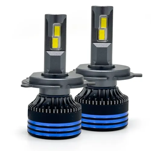 Kit Ampoules LED H4 6500K 16000LM pour Phare Avant - Puissance Maximale