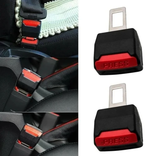 Rallonge de Ceinture de Sécurité Voiture 4Pcs Anti-Bip & Facile à Installer