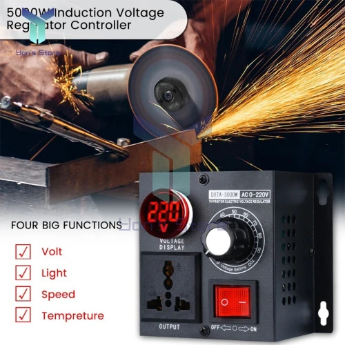Régulateur de tension SCR AC 230V 4000W