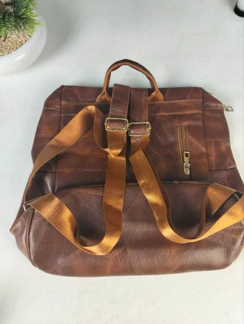 Sac à Dos Rétro Femme  Cuir PU Élégant pour Usage Quotidien