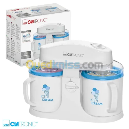 Sorbetière Clatronic ICM 3650 1000 ml  صانعة الأيس كريم