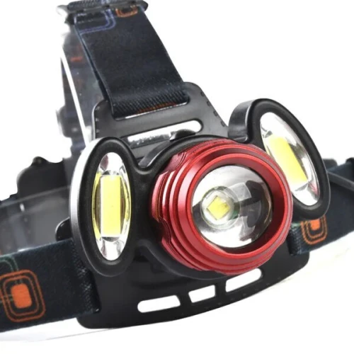 Lampe Frontale Lumineuse Sans Fil Avec 4 Modes Declairages Et Avec Zoom BEETRO LA-294