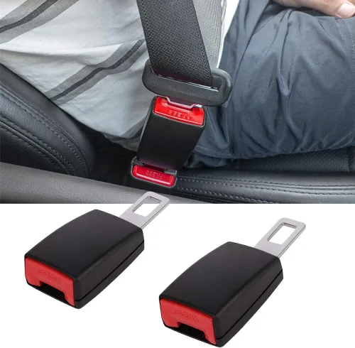 Rallonge de Ceinture de Sécurité Voiture 4Pcs Anti-Bip & Facile à Installer
