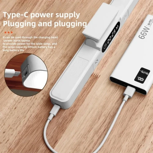 Éclairage LED Sous Meuble  Rechargeable USB, Commande Tactile & 3 Températures de Lumière