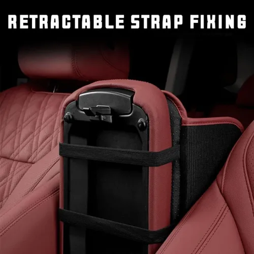 Accoudoir Auto Confortable avec Compartiments de Rangement