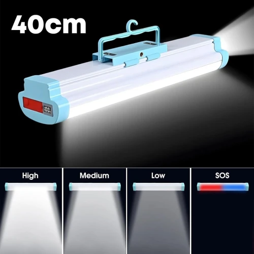 Lanterne Portable Multifonction  Camping, LED et Power Bank