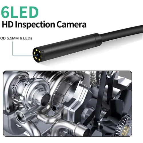 Endoscope avec Écran  Caméra pour Espaces Étroits et Inspection
