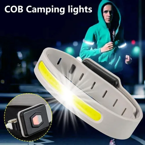 Bracelet LED Sport Rechargeable  Visibilité et Sécurité Nocturne