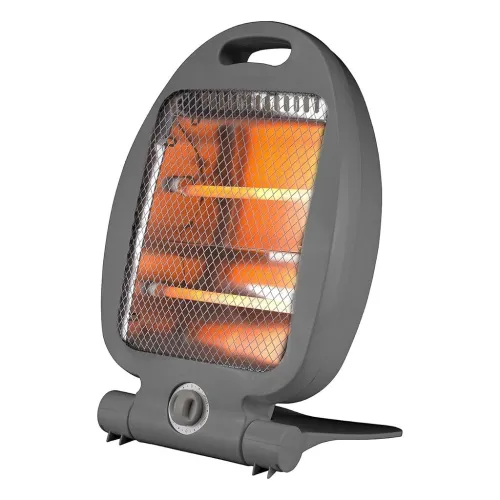 Radiateur Quartz 800W 2 Modes de Chauffage avec Interrupteur de Sécurité