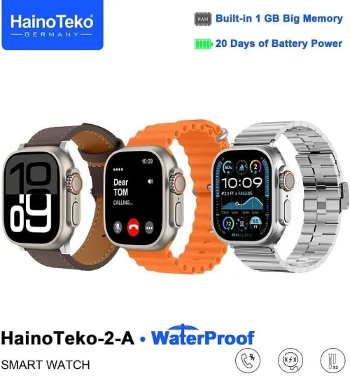 Montre Connectée HainoTeko Ultra 2A  49MM, Style et Fonctionnalités
