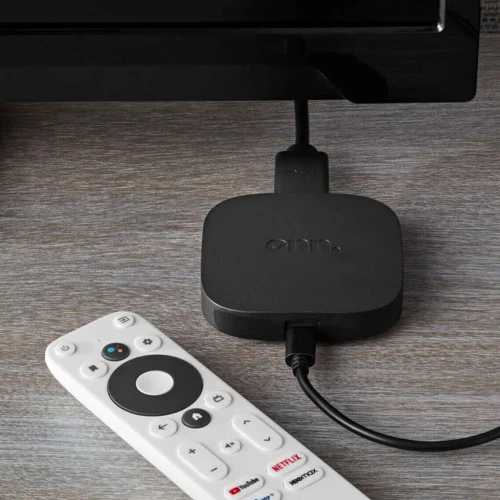 Android TV Box ONN avec 8GB RAM et 128GB ROM + Télécommande Vocale