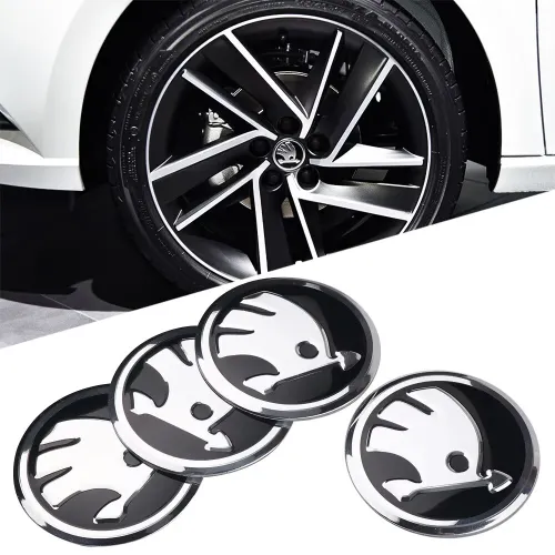 Cache-Moyeux LED pour Voiture (Lot de 4)  Éclairage Décoratif Étanche