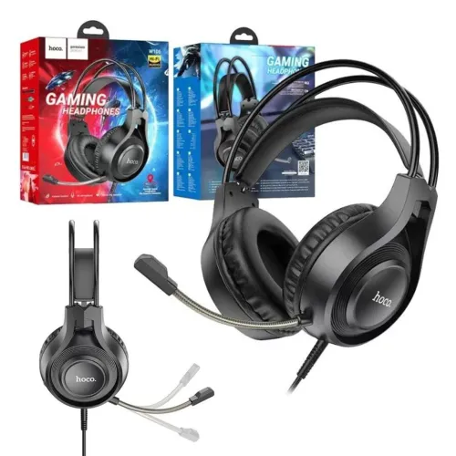 Casque Gaming HOCO W106 Expérience de Jeu Immersive Assurée سماعة ألعاب