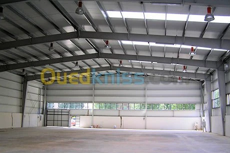 travaux bâtiment ,charpente métalique 