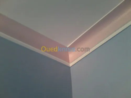 decoration sur place avec platre