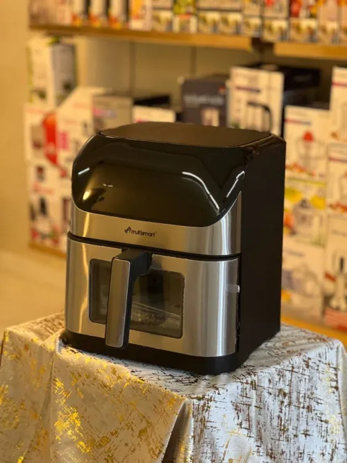 Multismart MS-AF3528 Friteuse Numérique Sans Huile 8L XL- programmes-Ecran tactile LED 1800W