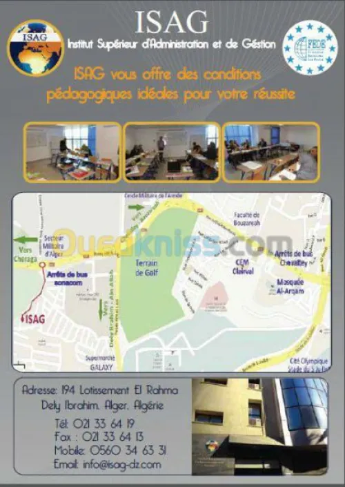 Formation Master, DEES, BTS et Anglais