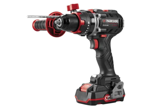 Visseuse Perceuse à Percussion Parkside Performance 20V Brushless 2 Batteries Chargeur accessoires