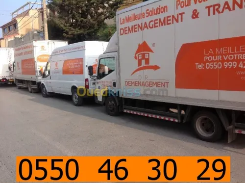 DÉMÉNAGEMENT TRANSPORT LIVRAISON & MANUTENTIONS