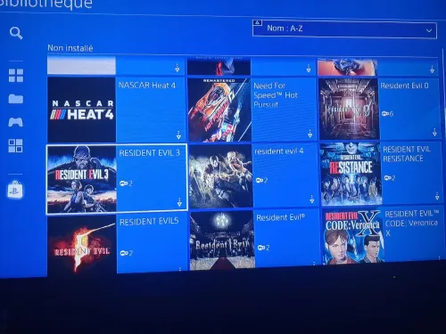 Ps4 fat 1tb fih  kter man 50 jeux model 1216 hba n9ya bzf