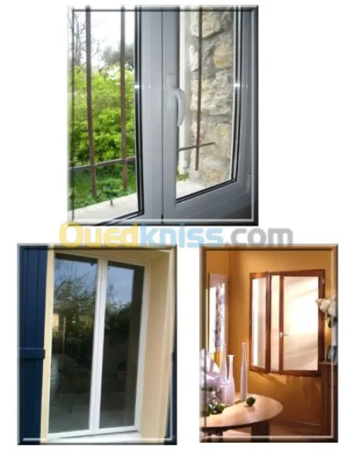 réalisation PVC/aluminium