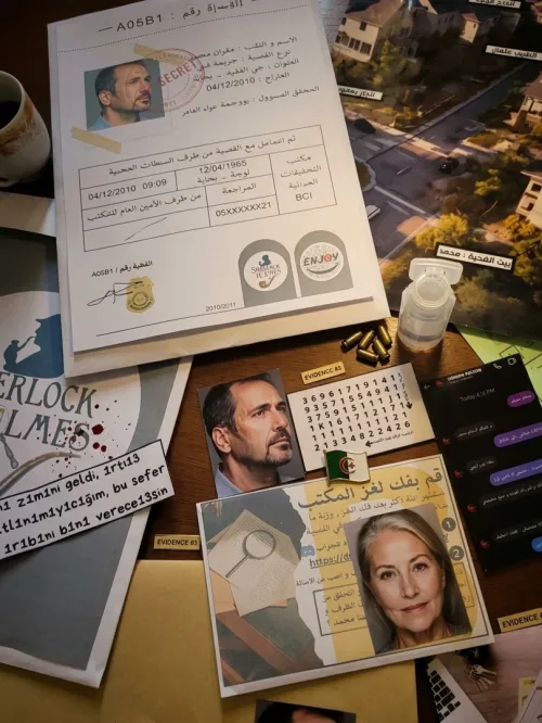 Jeu de detective - Sherlock Holmes