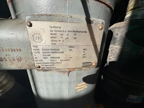 Compresseur Atlas Copco GA 37 avec sécheur air en excellent état